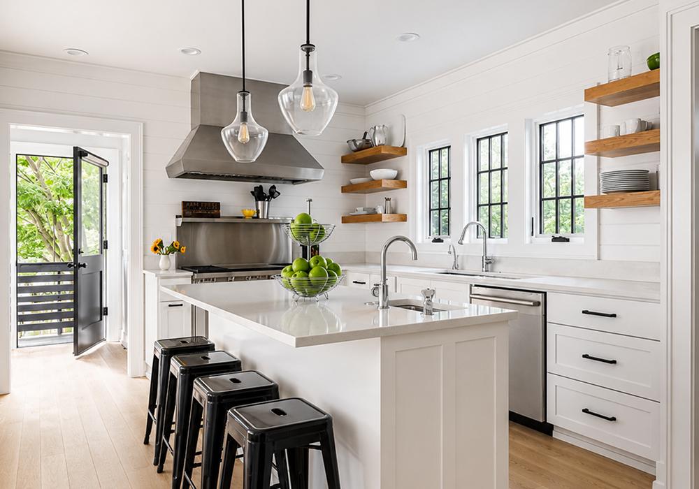 modern-kitchen-with-marble-countertop